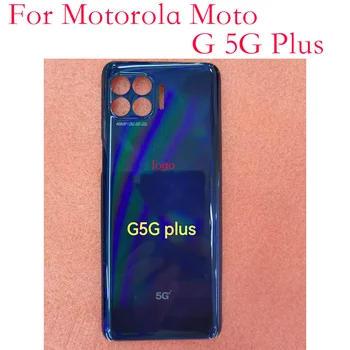1 шт. Новинка для Motorola Moto G 5G Plus Motog5g plus Задняя крышка батарейного отсека Задняя крышка корпуса Запасные части для корпуса