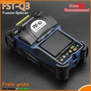 Tumtec FST-V1 FST-Q3 Портативный Мини-Сварочный аппарат для сварки волокон FTTH с сенсорным экраном 3,5 дюйма, с ЖК-дисплеем, выравнивающий сварочный аппарат для сварки волокон Изображение 2