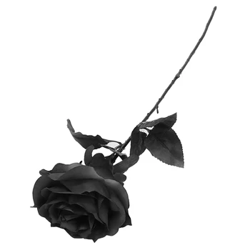 Букет искусственных цветов из черной розы, пион Бода, свадебный банкет, фестиваль, искусственные цветы, товары для украшения дома, свадебные украшения