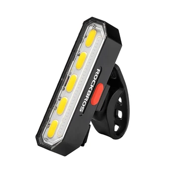 Велосипедный фонарь ROCKBROS Беспроводное управление Велосипедный задний фонарь 800 мАч LED USB Перезаряжаемый Защитный Задний фонарь Предупреждение о езде Задний фонарь