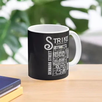 Кофейная кружка Cormoran Strike, керамическая кружка, симпатичные и разные чашки, кофейные чашки