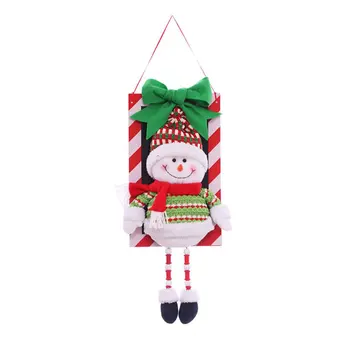 Милый Милый Санта Клаус, Снеговик, подвесной кулон, украшения для рождественской елки, Рождественские украшения, принадлежности для супермаркета, магазина